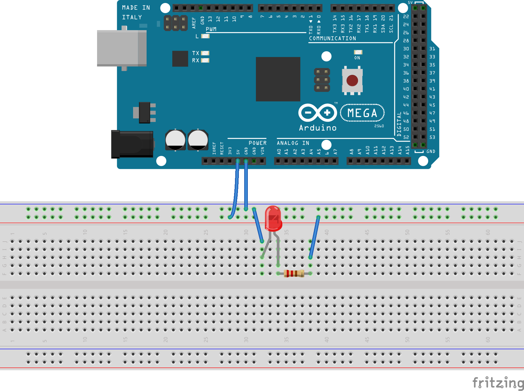 Schaltung mit Widerstand